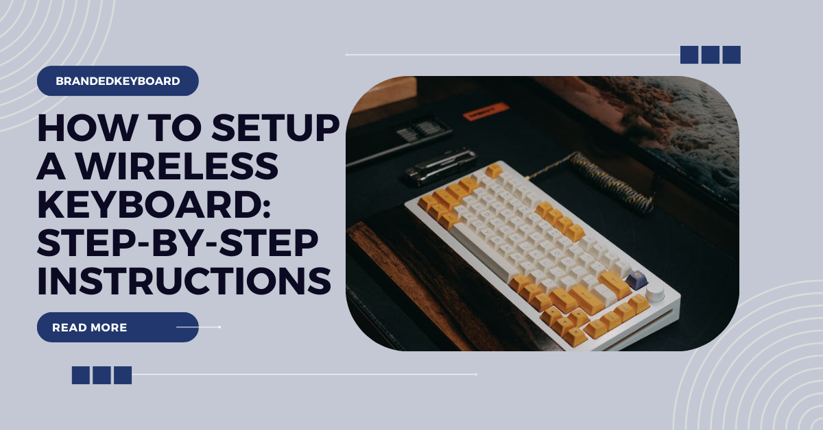 how to setup a wireless keyboard